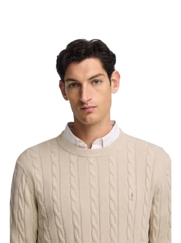 Polo Club Sweter w kolorze beżowym