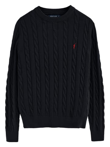 Polo Club Swetry (2 szt.) w kolorze czarnym i granatowym