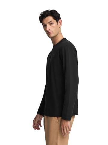 Polo Club Longsleeve in Schwarz