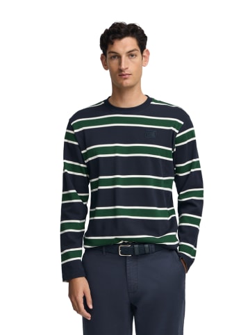 Polo Club Longsleeve donkerblauw/groen