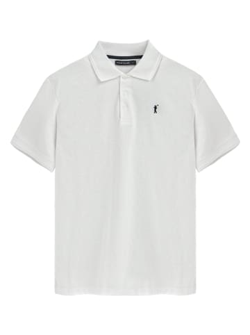 Polo Club 3er-Set: Poloshirts in Dunkelblau/ Weiß/ Schwarz