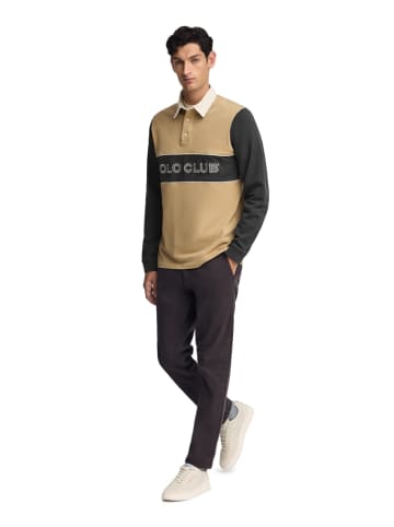 Polo Club Poloshirt in Beige/ Anthrazit