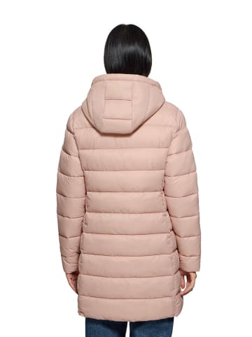 Polo Club Doorgestikte mantel lichtroze