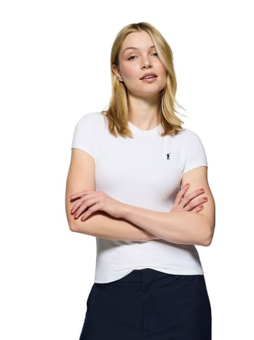 Polo Club Shirt in Weiß