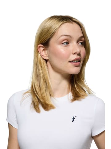 Polo Club Shirt in Weiß