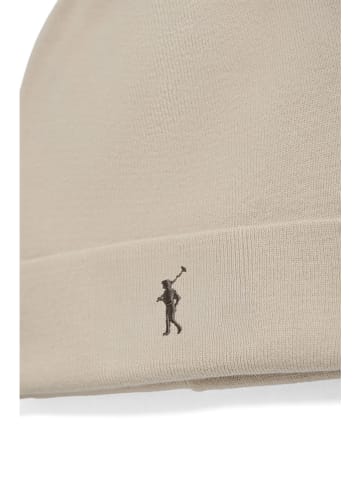 Polo Club Czapka beanie w kolorze kremowym