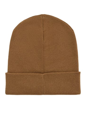Polo Club Czapka beanie w kolorze jasnobrązowym