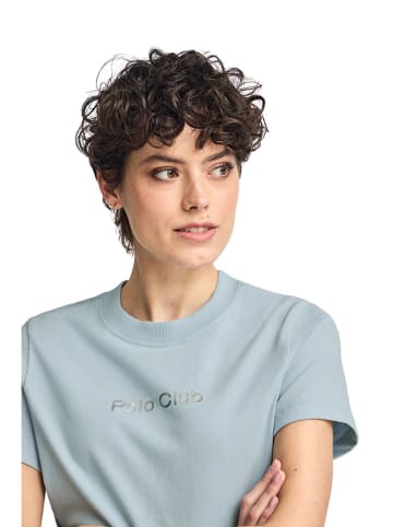 Polo Club Shirt in Hellblau