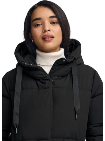 Polo Club Doorgestikte mantel zwart