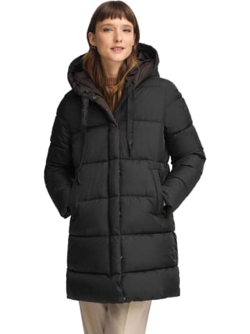 Polo Club Dwustronny płaszcz w kolorze czarno-brązowym