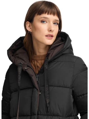 Polo Club Wendemantel in Schwarz/ Braun