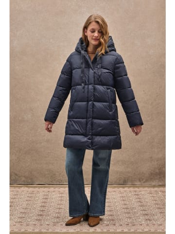 Polo Club Dwustronny płaszcz w kolorze granatowym