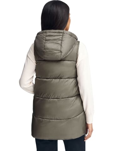 Polo Club Doorgestikte bodywarmer kaki