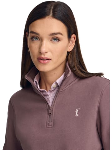 Polo Club Sweatshirt in Hellbraun
