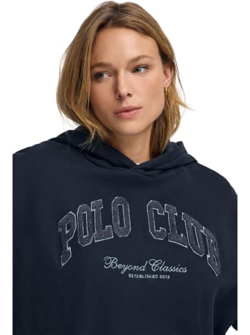 Polo Club Hoodie in Dunkelblau
