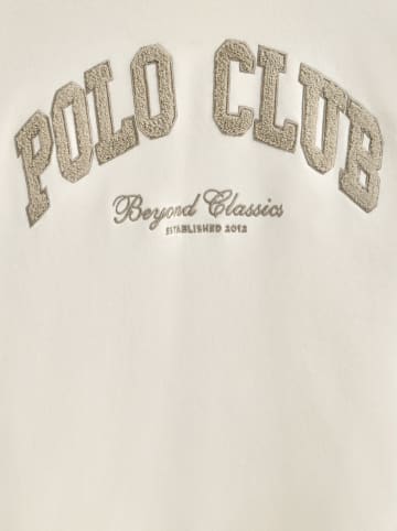Polo Club Hoodie crème
