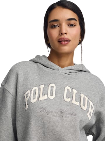Polo Club Hoodie in Grau