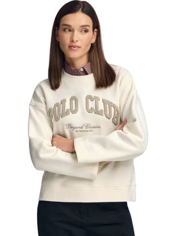 Polo Club Sweatshirt in Creme