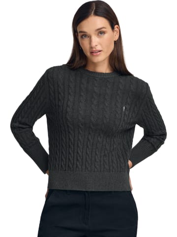 Polo Club Pullover in Anthrazit