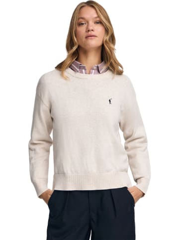 Polo Club Pullover in Creme