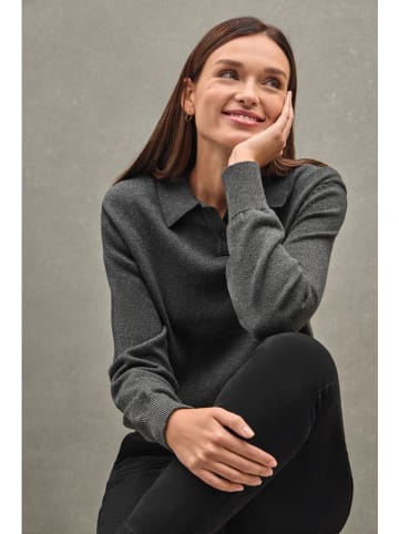 Polo Club Pullover in Anthrazit