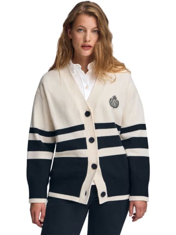 Polo Club Vest crème/donkerblauw