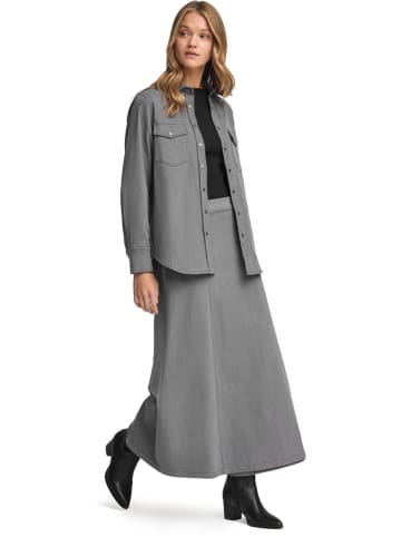 Polo Club Spijkerblouse - relaxed fit - grijs