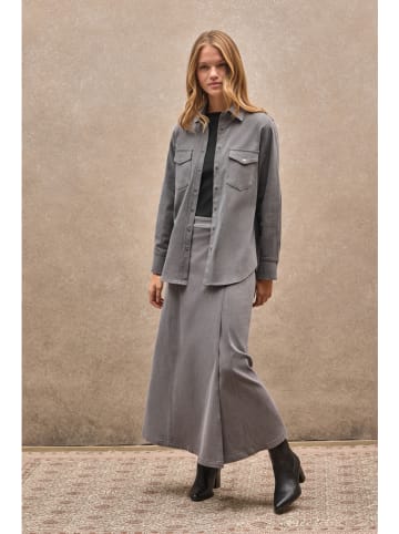 Polo Club Spijkerblouse - relaxed fit - grijs