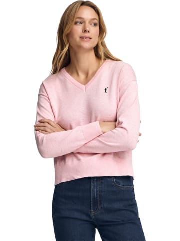 Polo Club Pullover in Rosa