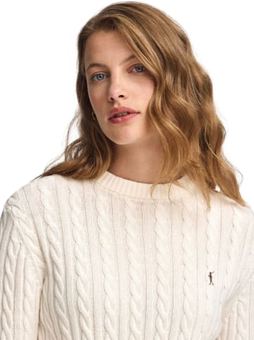 Polo Club Sweter w kolorze kremowym