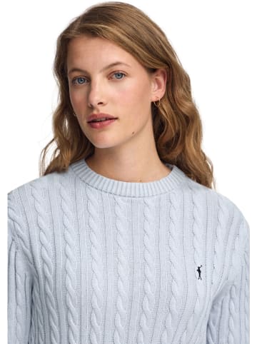 Polo Club Pullover in Hellblau