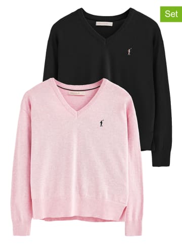 Polo Club 2-delige set: truien lichtroze/zwart