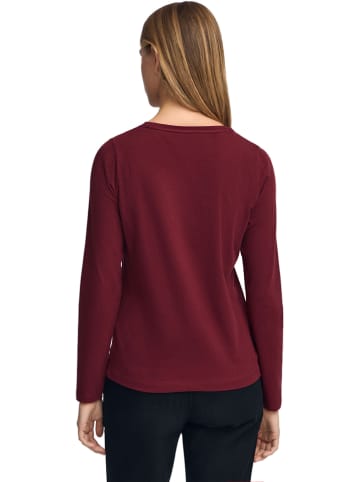 Polo Club Longsleeve in Bordeaux