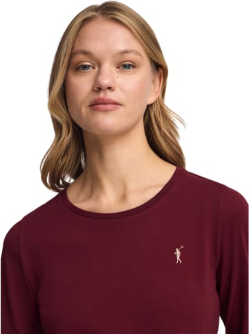 Polo Club Longsleeve bordeaux