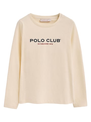 Polo Club Longsleeve in Beige