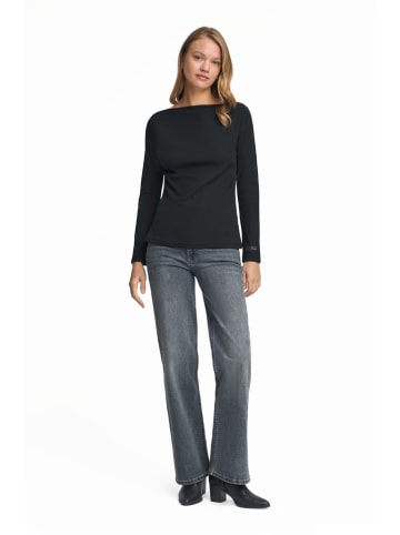 Polo Club Longsleeve in Schwarz