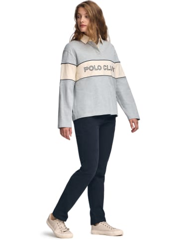 Polo Club Poloshirt grijs/beige