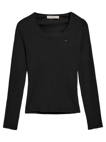 Polo Club Longsleeve in Schwarz