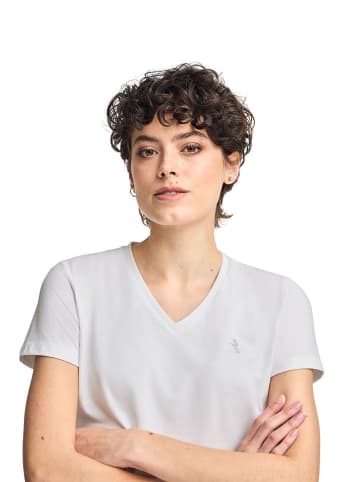 Polo Club Shirt in Weiß