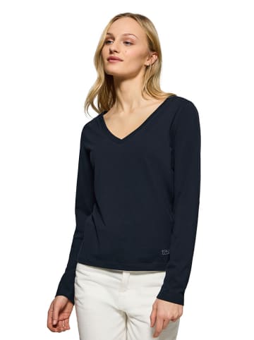 Polo Club Longsleeve in Dunkelblau