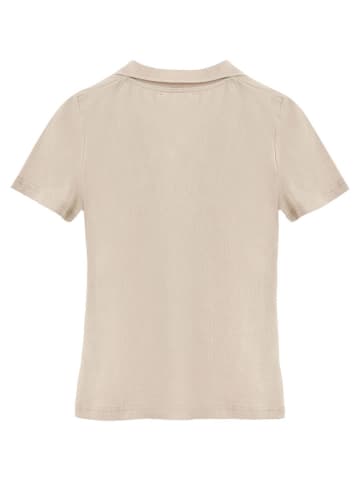 Polo Club Poloshirt zandkleurig