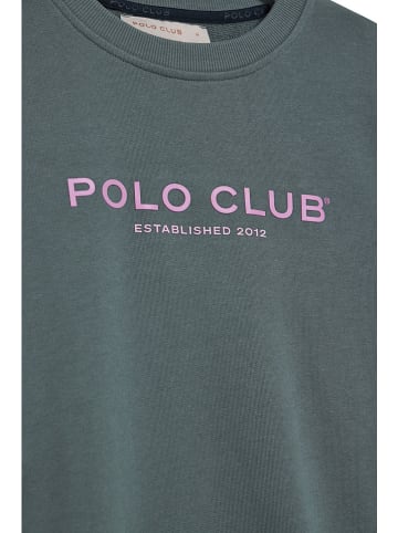 Polo Club Sweatshirt in Grau