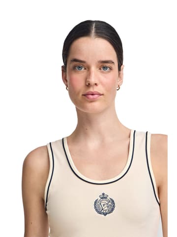 Polo Club Top w kolorze beżowym