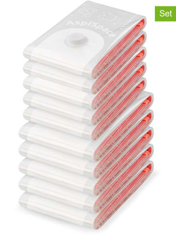 Compactor 10-delige set: vacuümzakken wit