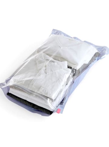 Compactor 2-delige set: compressiezakken "Roll up M" paars - (L)65 x (B)45 cm