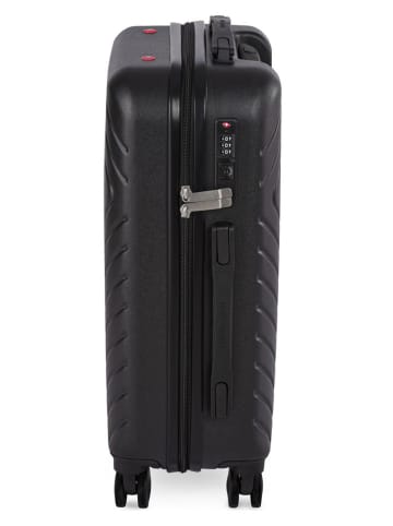 Compactor Hardcase-Trolley "Cosmos" in Schwarz - (B)46,5 x (H)68 x (T)26 cm