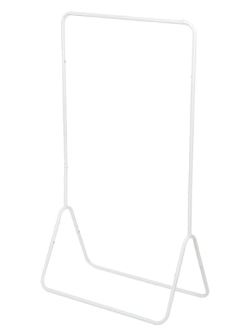 Compactor Wieszak stojący w kolorze srebrnym - 80 x 145,5 x 44,5 cm