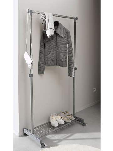 Compactor Stojak w kolorze szarym na ubrania - 83,5 x 160 x 44 cm