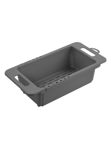 metaltex Spülkorb in Grau - (L)35 cm