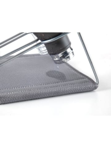 metaltex Ociekacz w kolorze szarym do butelek - 30 x 17 x 14 cm